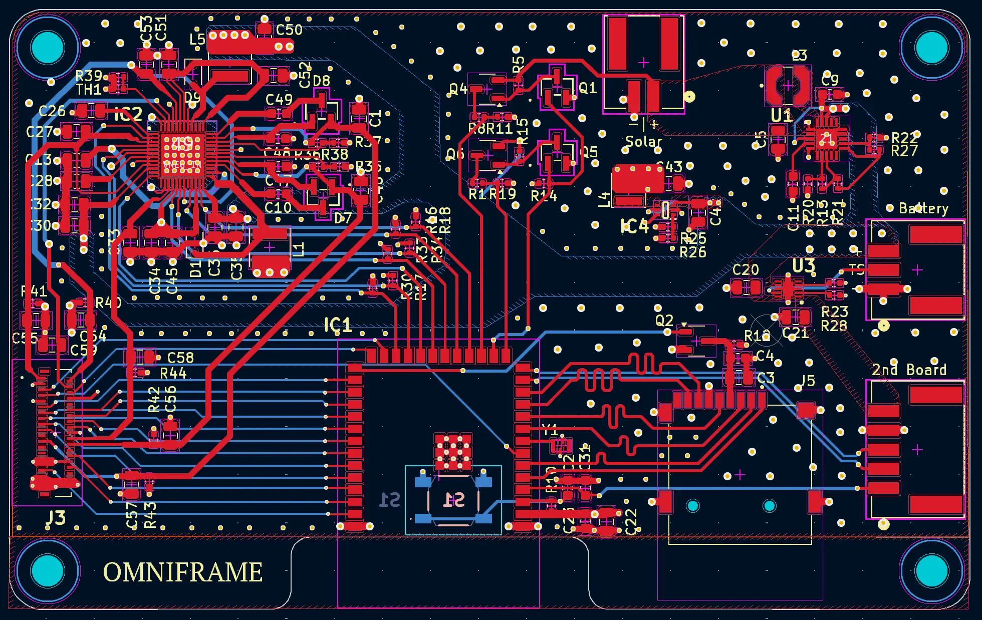 Omniframe final board layout